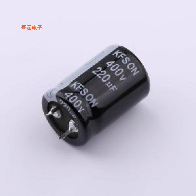 KN221M40025*35A |原装插件,D25xL35mm牛角型电解