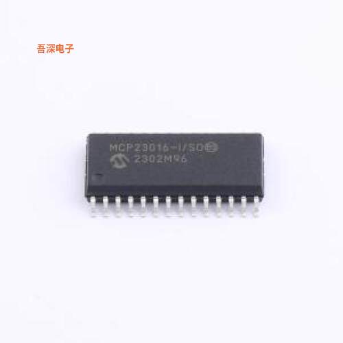 MCP23016T-I/SO |原装SOIC-28-300milI/O扩展