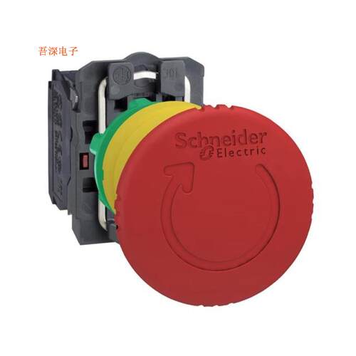 XB5AS8445 |原装全新SWITCH ESTOP TWIST RESET 6A 120V