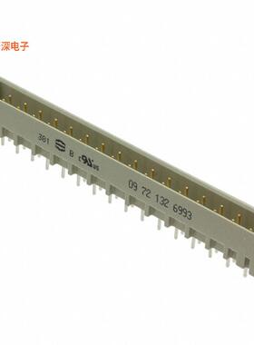 09721326993 |接头，公引脚CONN DIN HDR 64POS