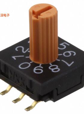 FR02KR10P-R |BCDSWITCH ROTARY DIP BCD 0.1A 5V