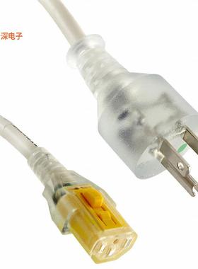 6051.2121 |原装全新CORD 16AWG 5-15P TO C13 9.84'