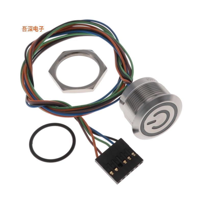 AVC22LS04FE13T5A04 |前面板安装SWITCH PUSHBUTTON SPST 1A