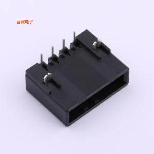 HC-5.08D-4AW-05 |D3200系列 4p母座线对板针座弯插,P=5.08mm