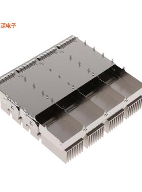 UE36B4620006A4A |原装全新QSFP DD CAGE 1X4 W/ HS FIN PIN H