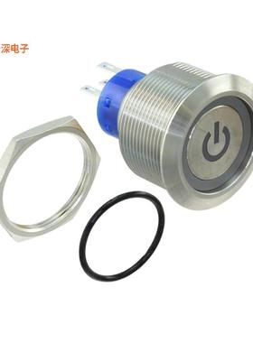 AV2521M724Q04 |前面板安装SWITCH PUSHBUTTON DPDT 3A 250V