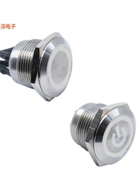 SV4F23SS-301 |前面板安装SWITCH PB SPST-NO 2A 36V