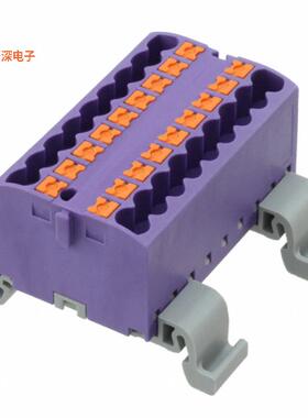 3274160 |中等TERM BLK 18POS VIOLET