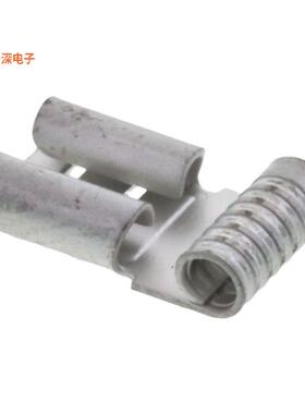 0190080031 |成角度 - 90°，旗形CONN QC RCPT 14-16AWG 0.250