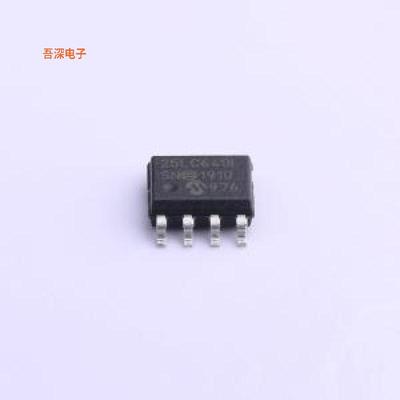 25LC640-I/SN |原装SOIC-8IC EEPROM 64KBIT SPI 2MHZ 8SOIC