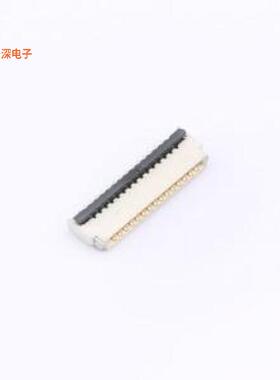 HC-FPC-0.5-15P-FHH10|原装SMD,P=0.5mm,卧贴FFC/FP