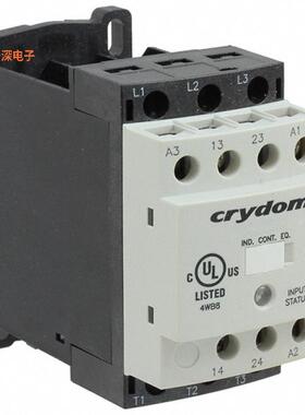 DRC3R48A420|底座安装，DIN 轨道REV 480V 7.6A 230 VAC 2N