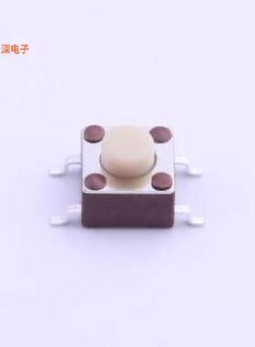 TL3301AF260QG |SPST-NO 高度5mm 260gf轻触SMD-4P,6x6mm
