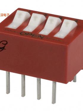 76SB04T |电路:SPSTSWITCH ROCKER DIP SPST 0.15A 30V