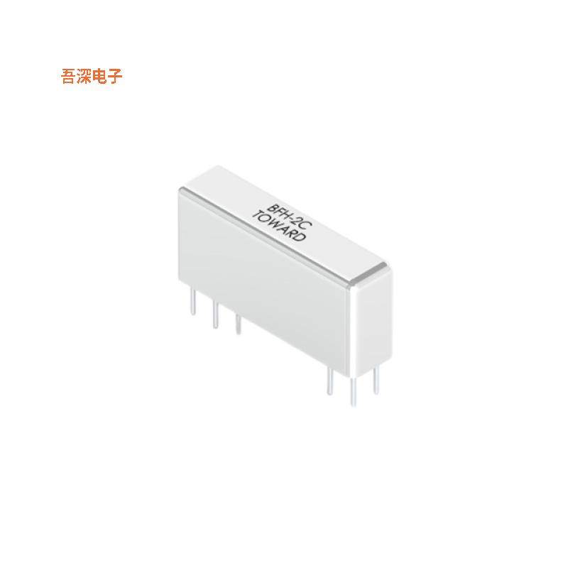 BFH-2C05 |通孔200V/0.5A REED RELAY, 2 FORM C,