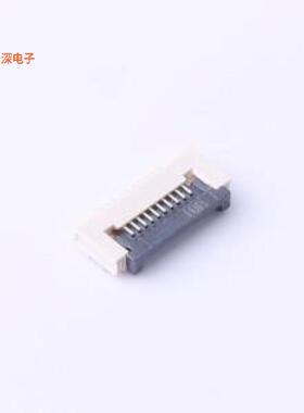 FPC-05F-10PH15|原装SMD,P=0.5mm,卧贴FFC/FP