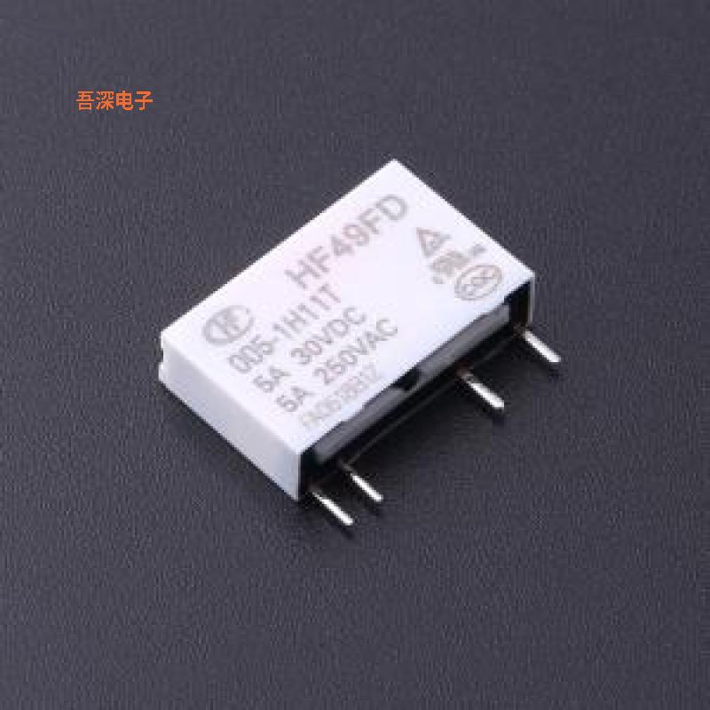 HF49FD/005-1H11T |原装SIP,5x20mm功率继电器