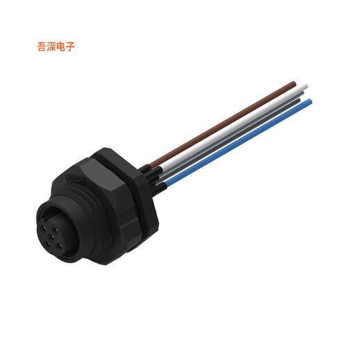 643421100405 |插头CIRC CBL 5POS PLUG TO WIRE 1.64'
