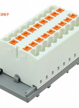 3273056 |中等TERM BLK 18POS WHITE