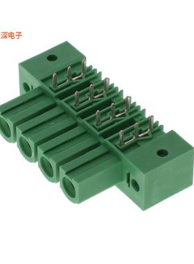 1969959 |接头，母型插口TERM BLOCK HDR 4POS 10.16MM
