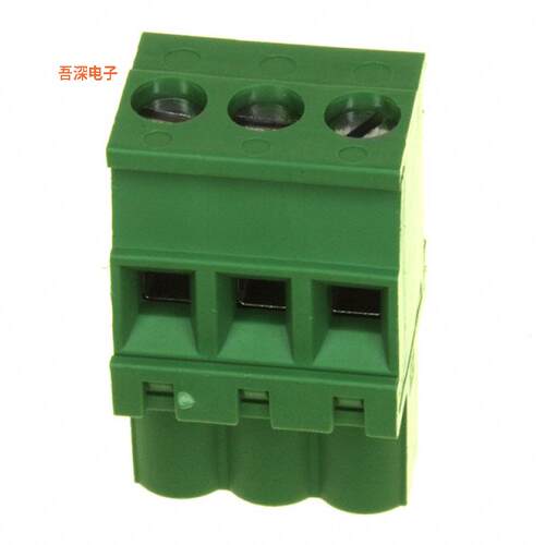 284040-3 |插头，母插口TERM BLOCK PLUG 3POS 270DEG 5MM