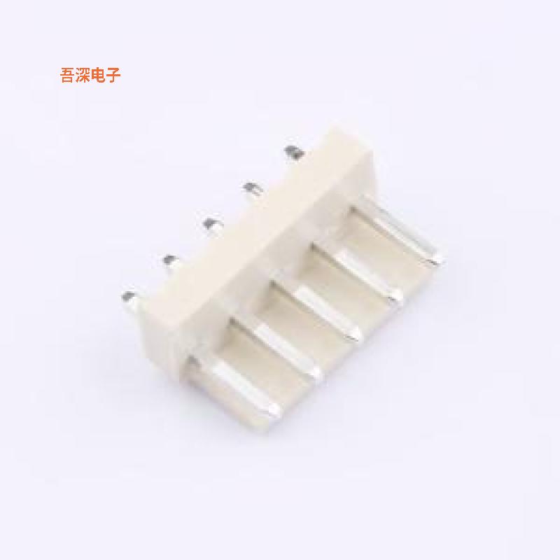 CS-1120-05 |线对板针座  VH3.96 wafer 5P 180度