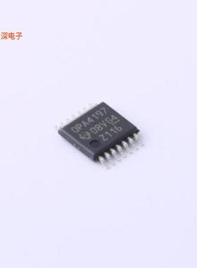 OPA4197IPWR |原装TSSOP-14IC OPAMP GP 4 CIRCUIT 14TSSOP