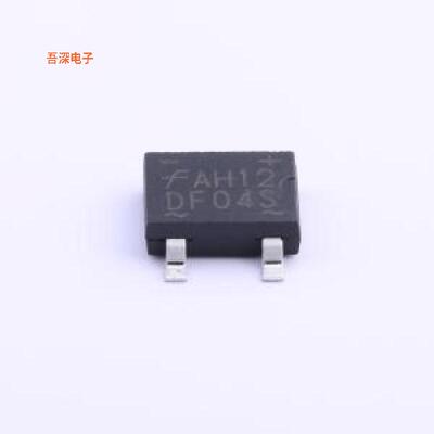 DF04S |原装SDIP-4BRIDGE RECT 1PHASE 400V 1A DF-S
