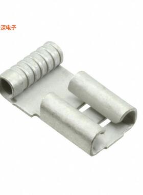 0190080006 |成角度 - 90°，旗形CONN QC RCPT 18-22AWG 0.250