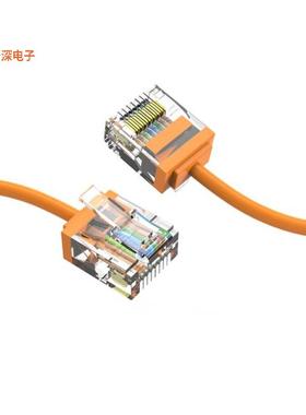 CM-100293ORBSTK |原装全新3Ft Cat6A UTP Super-Slim Etherne