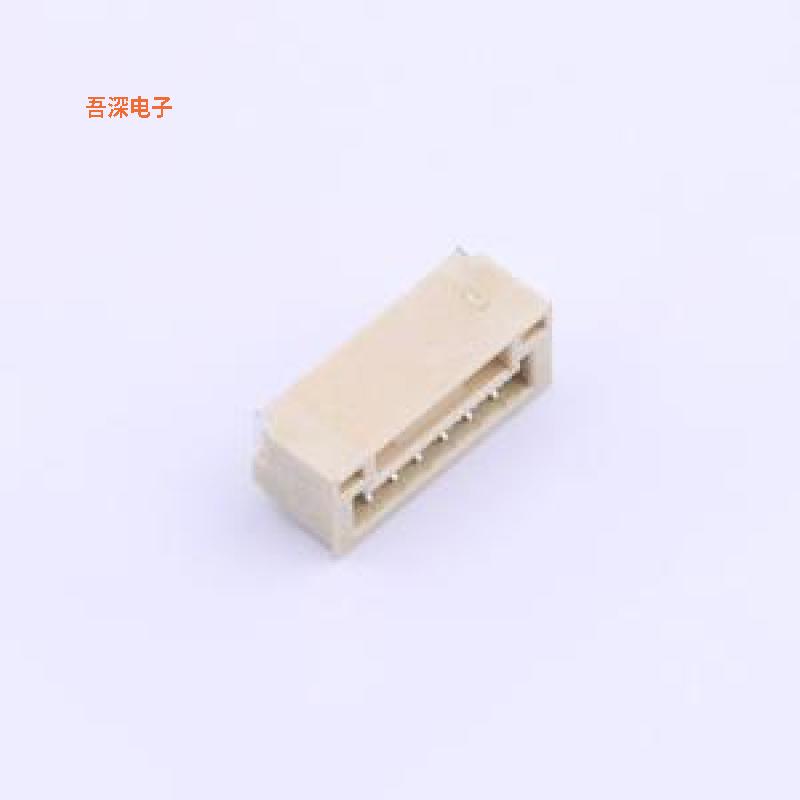 L125WVS-06PW |原装SMD,P=1.25mm,卧贴线对板针座