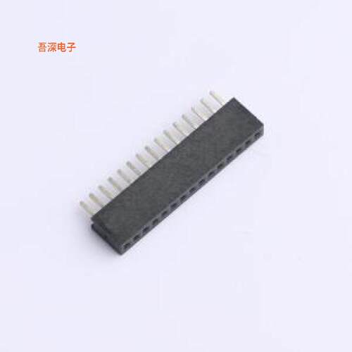 HC-PM127-4.3H-1x15PZ |原装插件,P=1.27mm排母