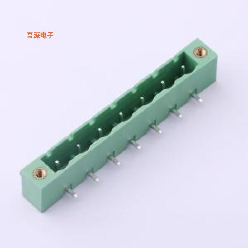 DB2ERM-7.62-7P-GN-S |原装弯插,P=7.62mm插拔式接线