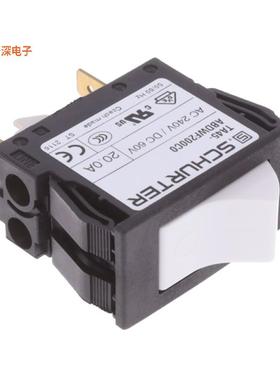 4430.0572 |面板安装CIR BRKR THRM 20A 240VAC 60VDC