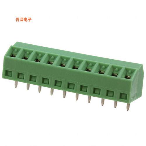 1728365 |原装全新TERM BLK 10POS 55DEG 3.81MM PCB