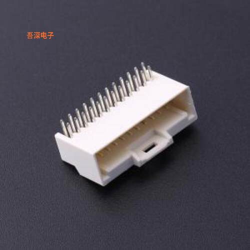 X2081WR-2x12-N0SN |原装弯插,P=2mm线对板针座