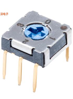 RDS-4S-7229-C-D |BCDSWITCH ROTARY DIP BCD 0.1A 50V