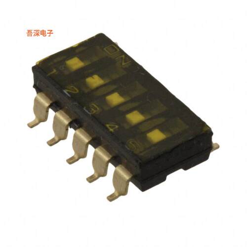 A6S-5102-H |原装全新SWITCH SLIDE DIP SPST 0.025A 24V