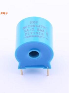 HCT204ATN |电流互感器5A:2.5MA互感器插件,18.5x18.3mm
