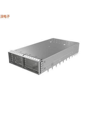UE62B2620021E1|机架1X2 QSFP CAGE WITH EMI ENHANCE