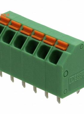 1751516 |原装全新TERM BLOCK 6POS 45DEG 3.81MM PCB