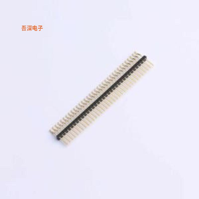 X1311WRS-34J-C40D42 |排针(X1311)1.27单排单塑