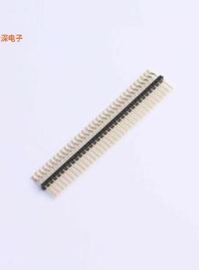 X1311WRS-34J-C40D42 |排针(X1311)1.27单排单塑