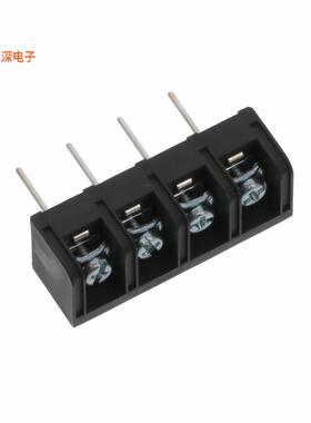 CB30720407 |隔板接线座CONN BARRIER STRIP 4CIRC 0.437