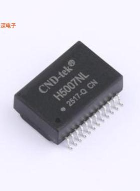 H5007NLTP |原装SMD-24P,17.5x12.2mm网口变压器