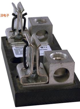 62001J |底座安装FUSE BLOCK,CLASS J SPRING REINFO