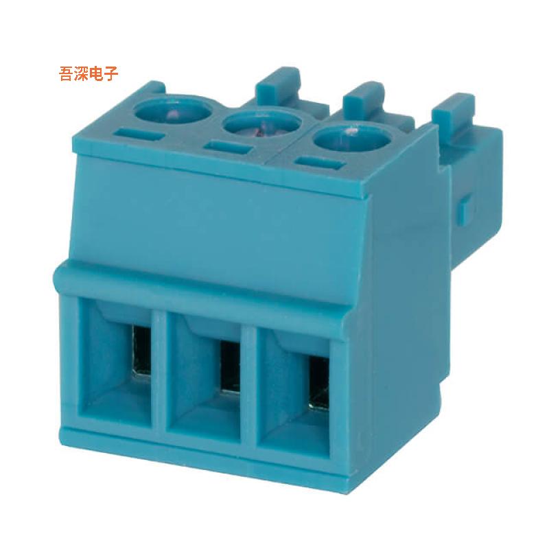 TBP03P3-350-02BE |插头，母插口TERM BLOCK PLUG 2POS 3.50MM