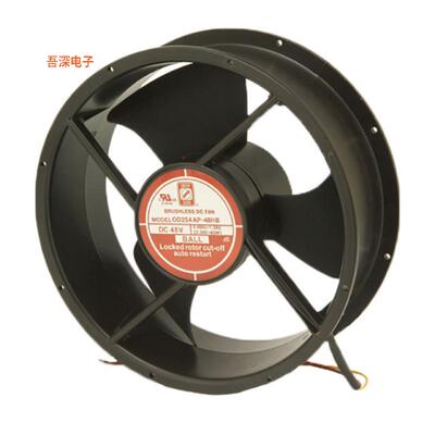 OD254AP-48HB10A|48VDCFAN AXIAL 254X89MM 48VDC WIR