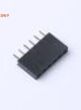 17-0021-002 |180°PC3.2 塑宽2.5 Y型 PA6T排母插件,P=2.54mm