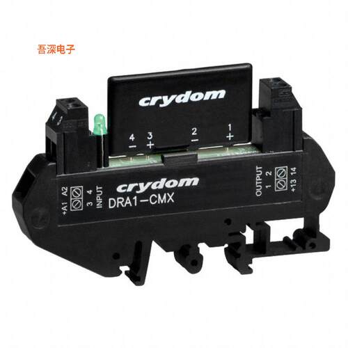 DRA1-CMXE60D10 |DIN 轨道SSR RELAY SPST-NO 8A 1-60V
